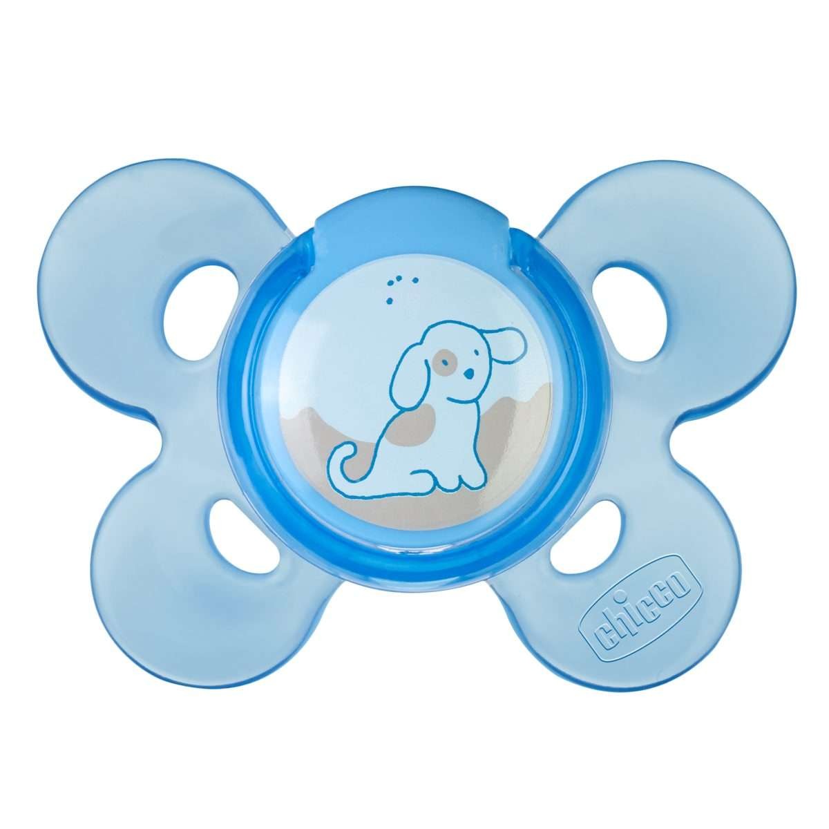 Chicco Succhietto Comfort Physio Boy Silicone 0-6 mesi 2 pezzi