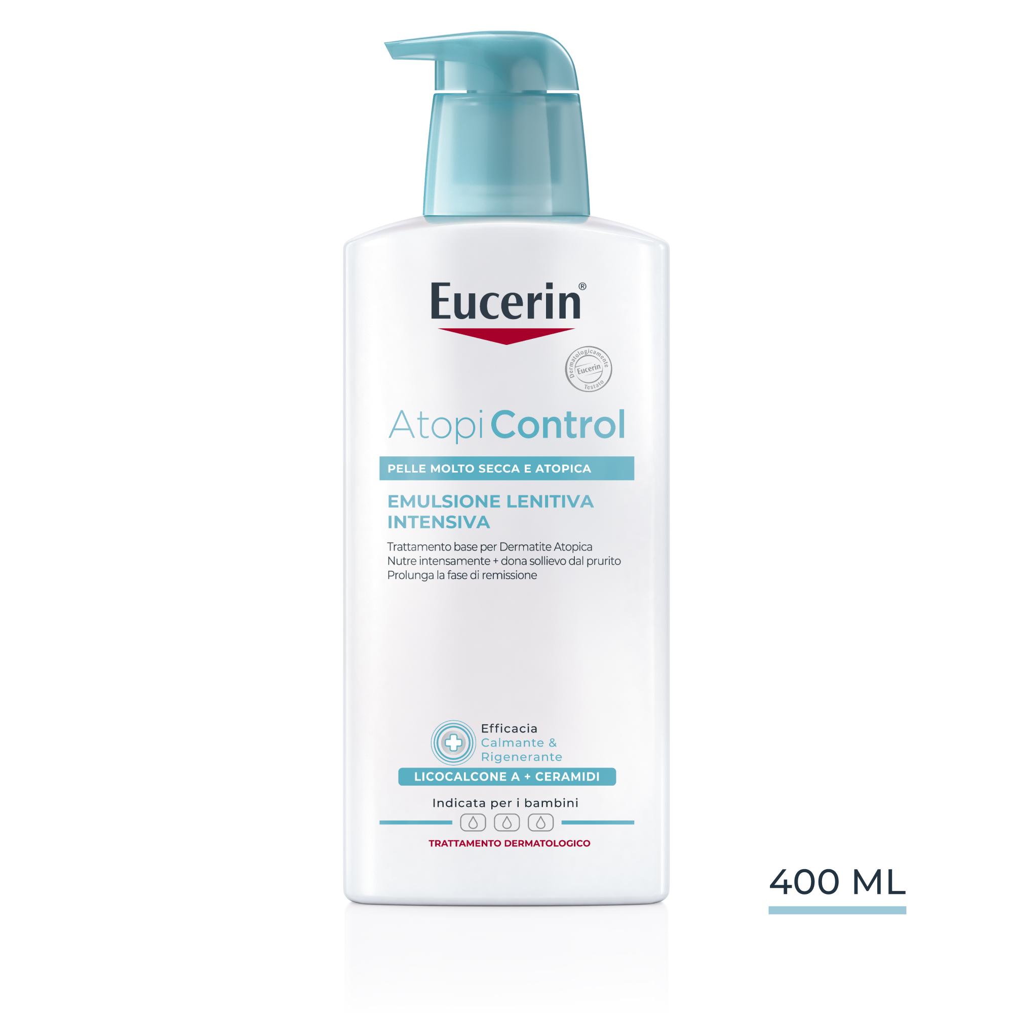 Eucerin AtopiControl Emulsione Corpo 12% Omega Pelle Atopica 400 ml