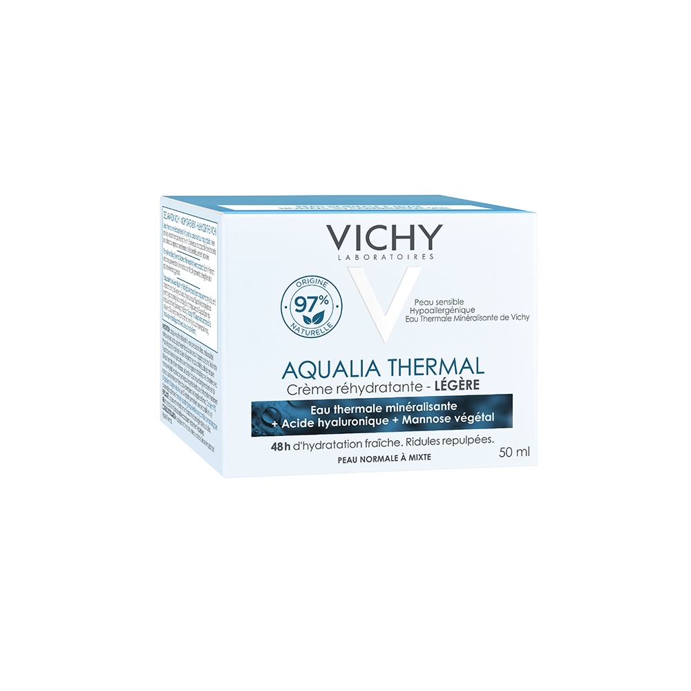 Vichy Aqualia Thermal Crema Leggera Reidratante Viso Vasetto 50 ml