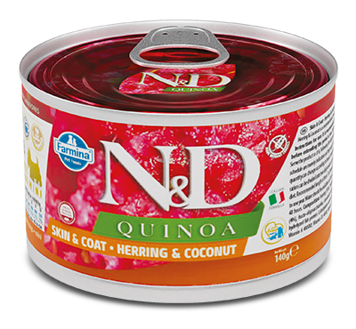 N&D DOG QUINOA S&C HERR&CO140G