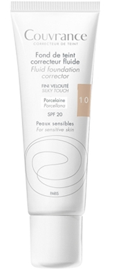 Avène Couvrance Fondotinta Correttore Fluido 01 Porcellana 30 ml Avène Couvrance Fondotinta Correttore Fluido 01 Porcellana 30 ml