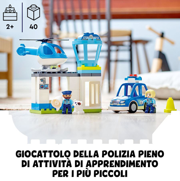 LEGO DUPLO TOWN STAZ POL&ELIC