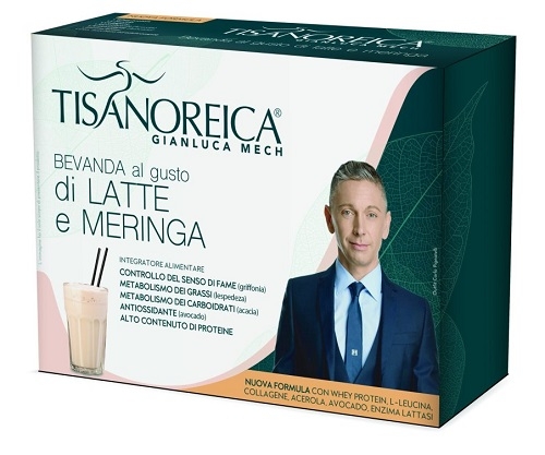 Tisanoreica Bevanda Gusto Latte E Meringa 4 Preparati da 28 g