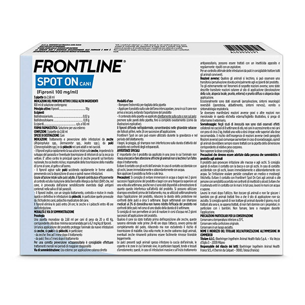 FRONTLINE*3PIP 20-40KG CANI FRONTLINE*3PIP 20-40KG CANI