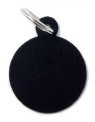 MY FAMILY MEDAGLIETTA CERCHIO (L) ALLUMINIO NERO (REF. MFB34)