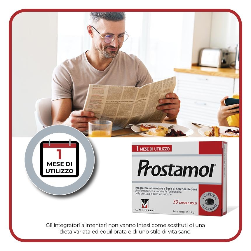 Prostamol - Integratore per la prostata e le vie urinarie - 30 Capsule Prostamol - Integratore per la prostata e le vie urinarie - 30 Capsule
