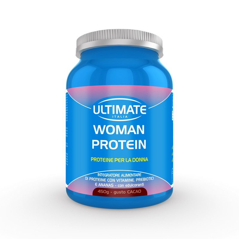 Ultimate Italia Woman Protein Gusto Cacao - Proteine Per La Donna In Polvere 450 g