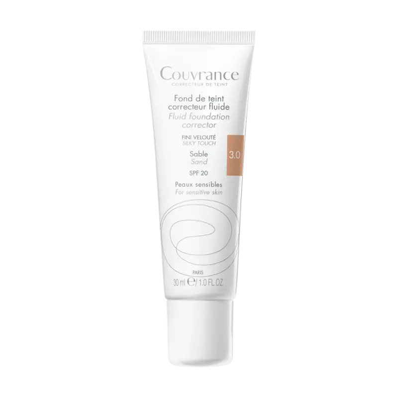 Avène Couvrance - Fondotinta Correttore Fluido N 3.0 Sabbia