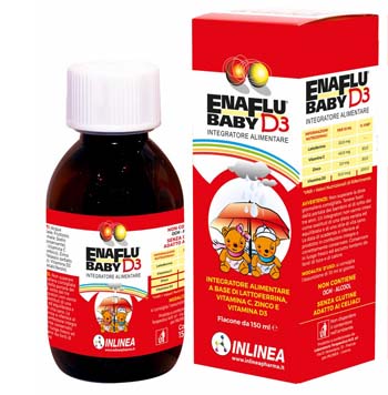 Enaflu Baby D3 Sciroppo Integratore 150 ml