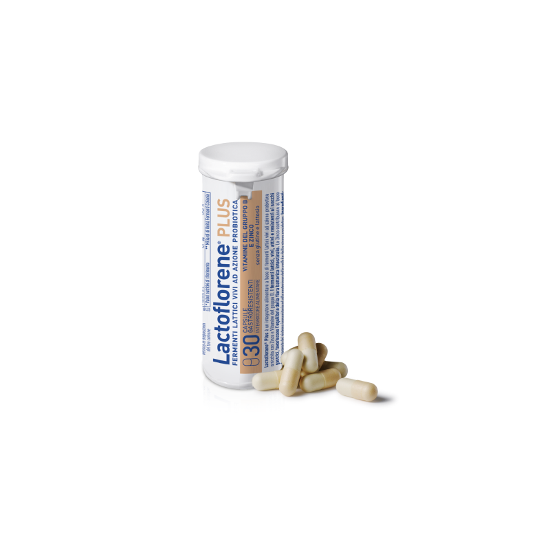 Lactoflorene Plus - Integratore di fermenti lattici - 30 Capsule