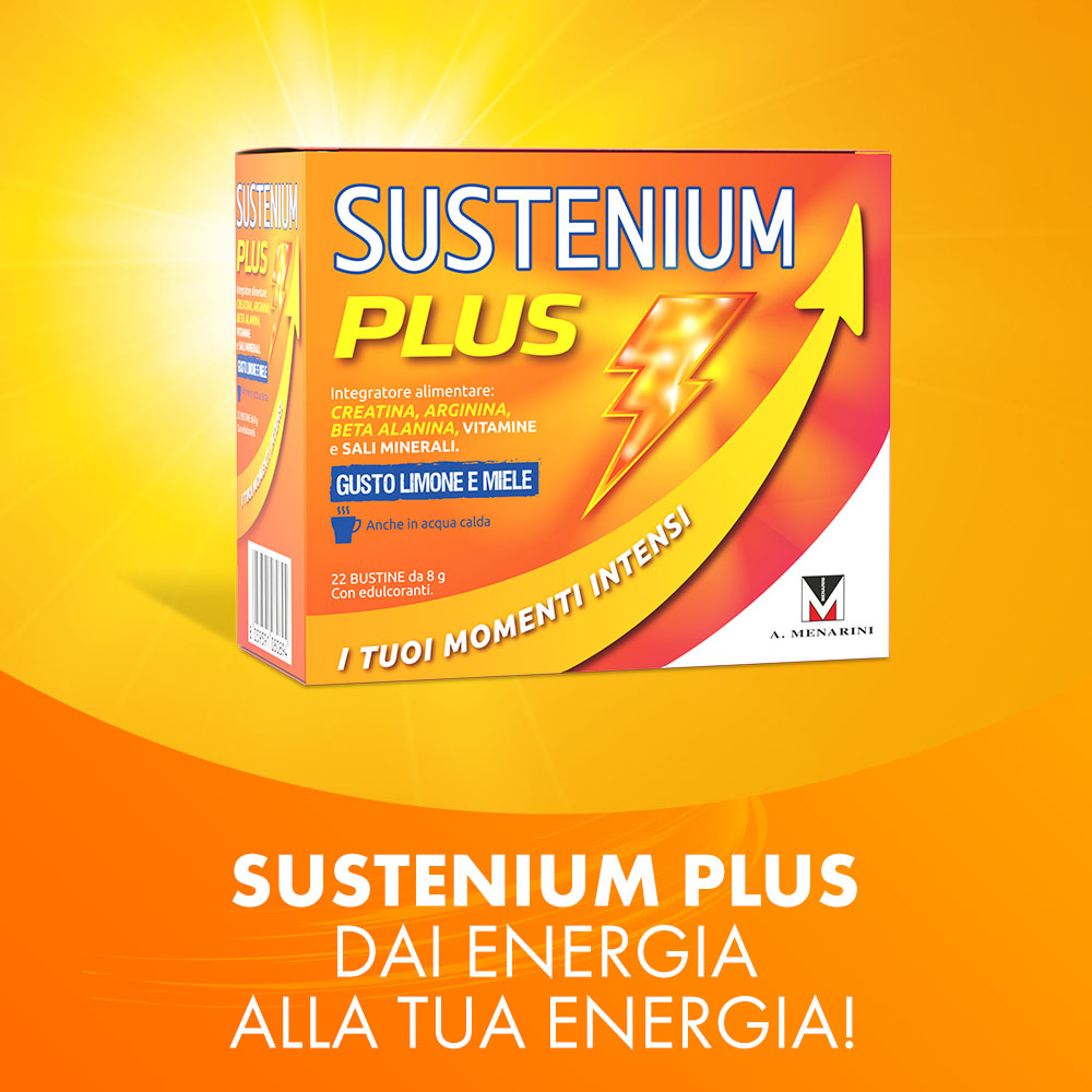 Sustenium Plus Limone e Miele 22 buste Sustenium Plus Limone e Miele 22 buste