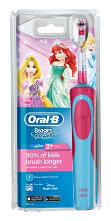 Oral-B Vitality Stages Power Spazzolino Elettrico Bambina Principesse Disney Oral-B Vitality Stages Power Spazzolino Elettrico Bambina Principesse Disney