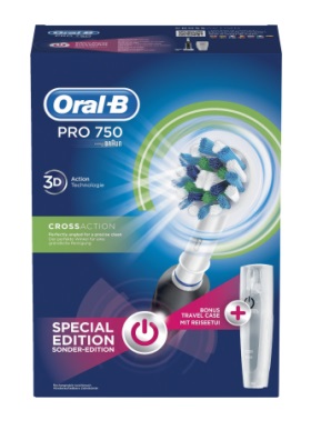 ORALB 750 PRO CROSSACTION SPAZZOLINO ELETTRICO ORALB 750 PRO CROSSACTION SPAZZOLINO ELETTRICO