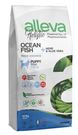 ALLEVA HOLISTIC DOG PUPPY/JUNIOR FISH MAXI KG 12 - P00239