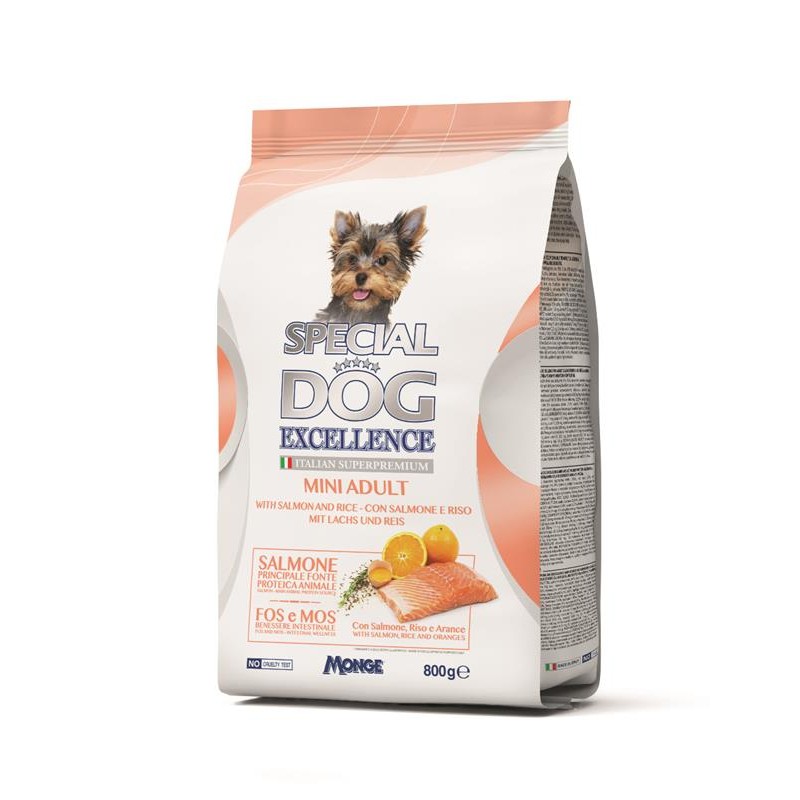 SPECIAL DOG CANE EXCELLENCE MINI ADULT SALMONE 800GR
