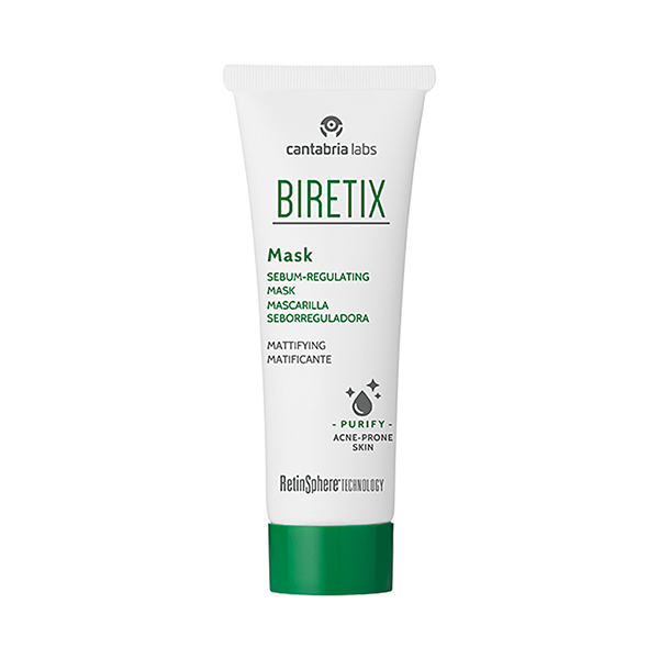 Biretix Mask Maschera Sebo-Riequilibrante Viso 25 ml Biretix Mask Maschera Sebo-Riequilibrante Viso 25 ml