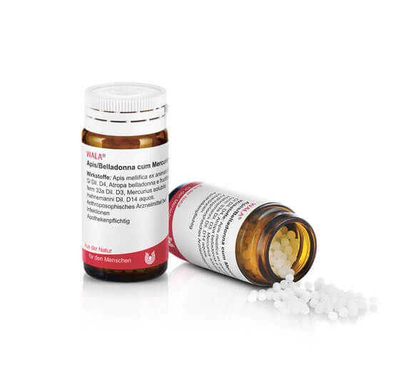 Wala Apis Belladonna Cum Mercurius Medicinale Omeopatico Globuli 20 g