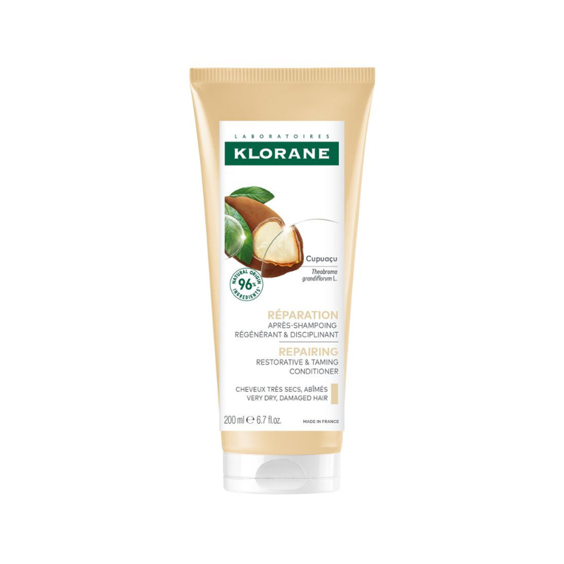 Klorane - Balsamo Ristrutturante, Nutriente E Disciplinante Al Cupuaçu Bio 200 ml