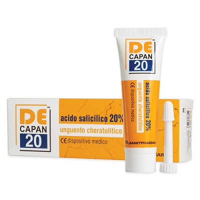 Decapan 20 Unguento cheratolitico 20% acido salicilico 30ml Decapan 20 Unguento cheratolitico 20% acido salicilico 30ml
