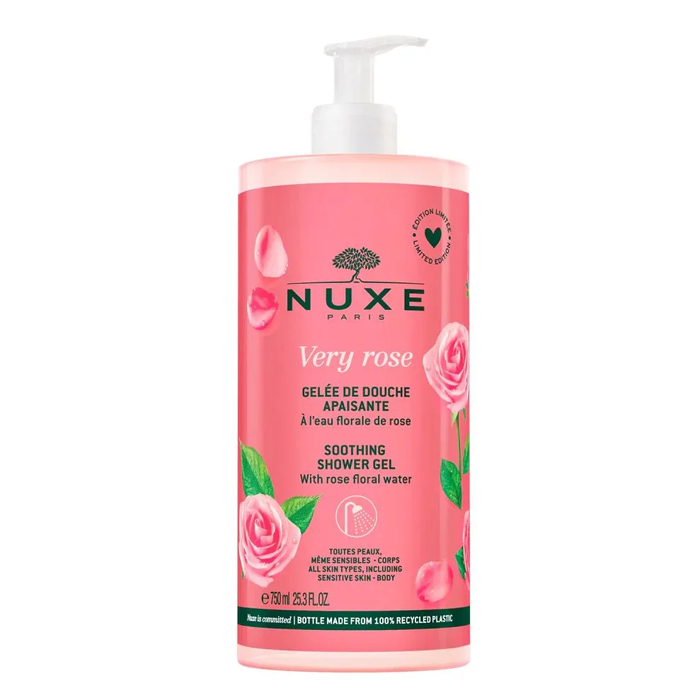 Nuxe - Very Rose - Gel Doccia Lenitivo Maxi Formato 750 ml