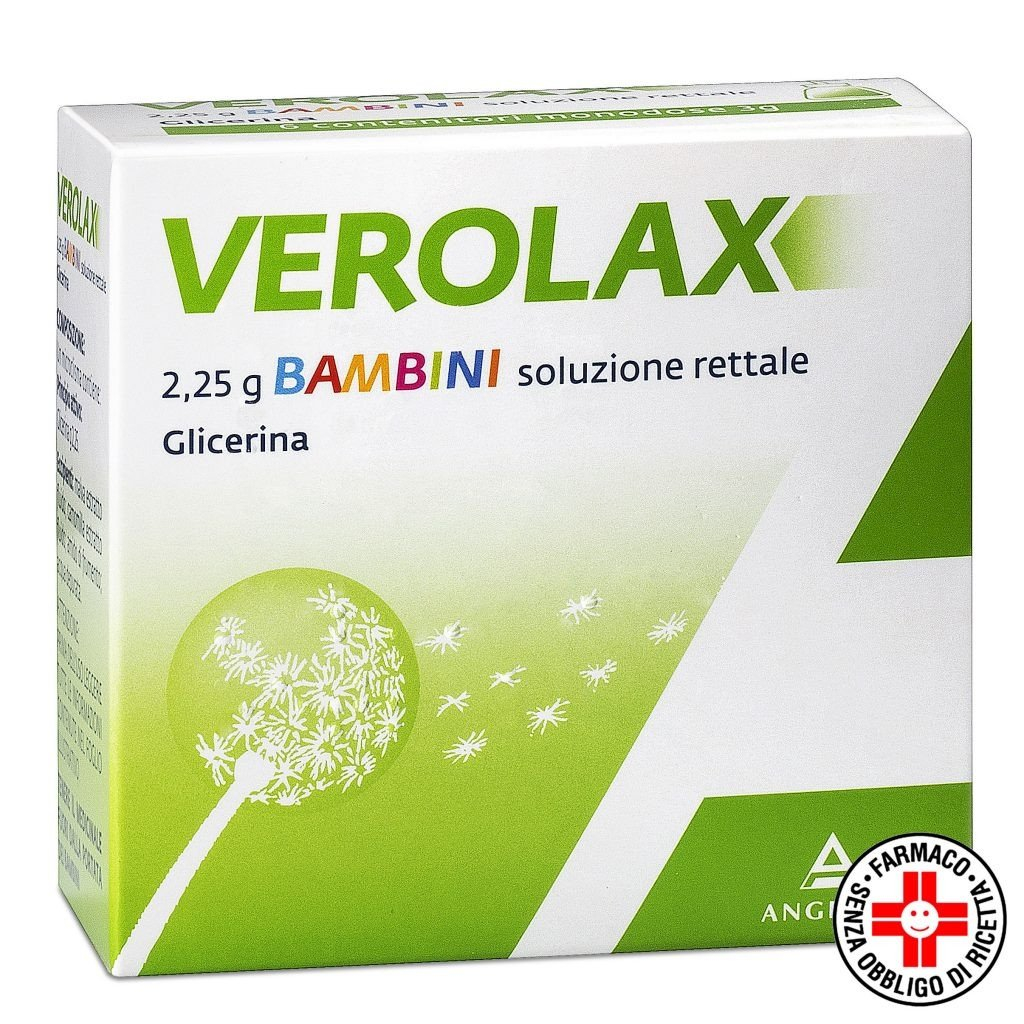 Verolax Bambini Soluzione Rettale 2,25 gr Glicerina 6 Clismi Verolax Bambini Soluzione Rettale 2,25 gr Glicerina 6 Clismi