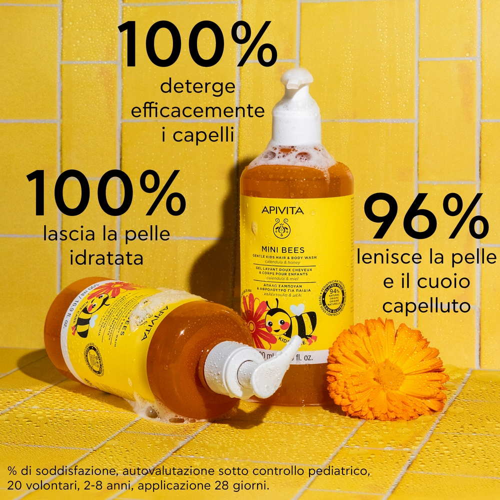 Apivita Detergente Corpo e Capelli Delicato Bimbi - 500ml Apivita Detergente Corpo e Capelli Delicato Bimbi - 500ml