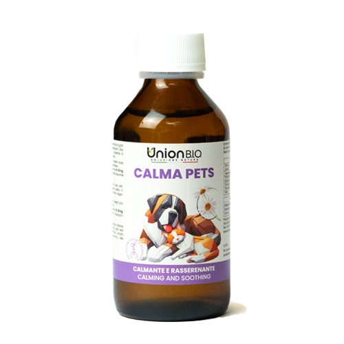 Union Bio - Calma Pets Calmante E Rasserenante - Mangime Complementare Per Cani E Gatti 100 ml
