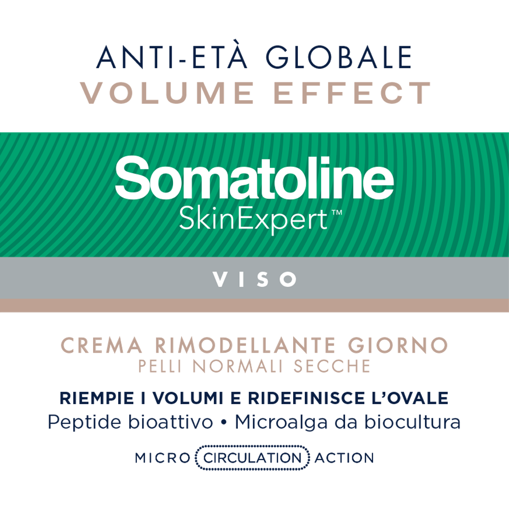Somatoline SkinExpert, Volume Effect Crema Viso Giorno, Trattamento Viso Anti-età, Biopeptidi 50ml Somatoline SkinExpert, Volume Effect Crema Viso Giorno, Trattamento Viso Anti-età, Biopeptidi 50ml