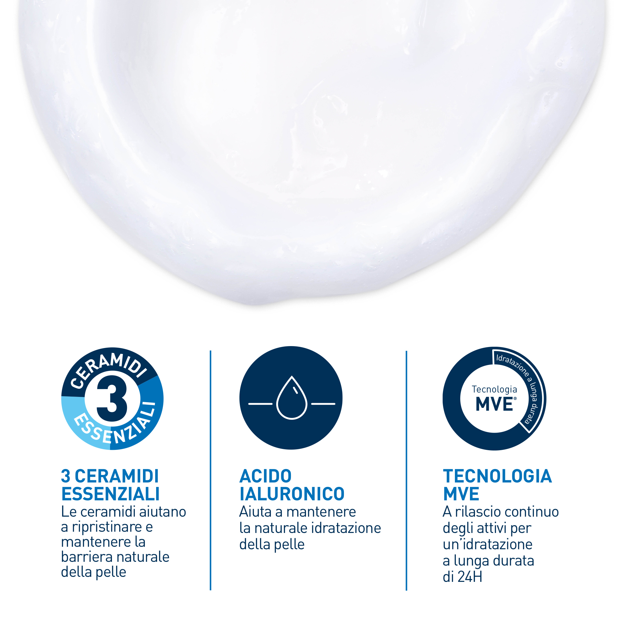 CeraVe Detergente Idratante Viso Pelle da Normale a Secca Refill 473 ml