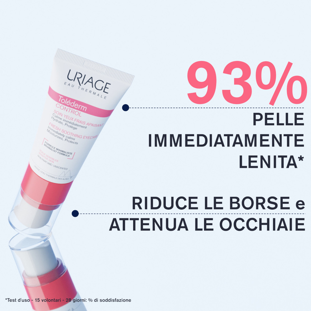 URIAGE Toléderm CONTROL SOIN YEUX APAISANT 15ML URIAGE Toléderm CONTROL SOIN YEUX APAISANT 15ML