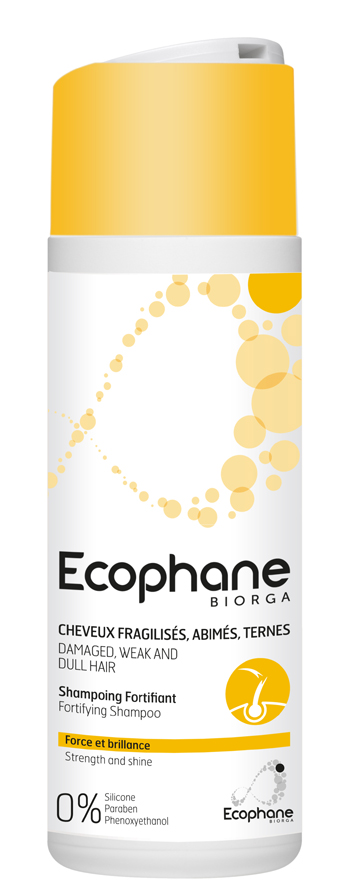 Biorga Ecophane Shampoo Fortificante per capelli fragili 200ml