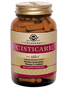 Solgar Cisticare Integratore Vie Urinarie 60 Capsule
