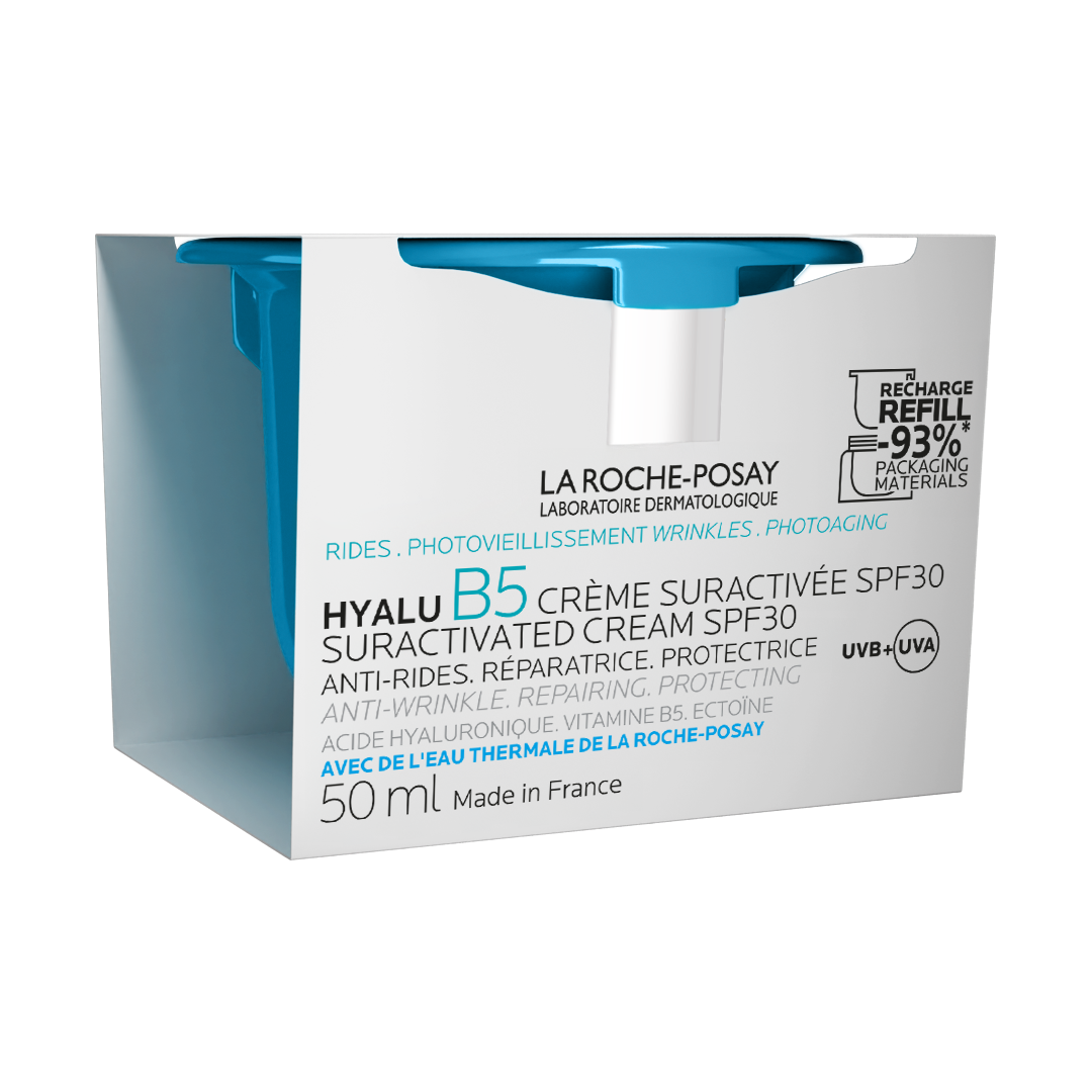 La Roche-Posay Hyalu B5 Crema Anti-Rughe, Formato ricarica 50ml