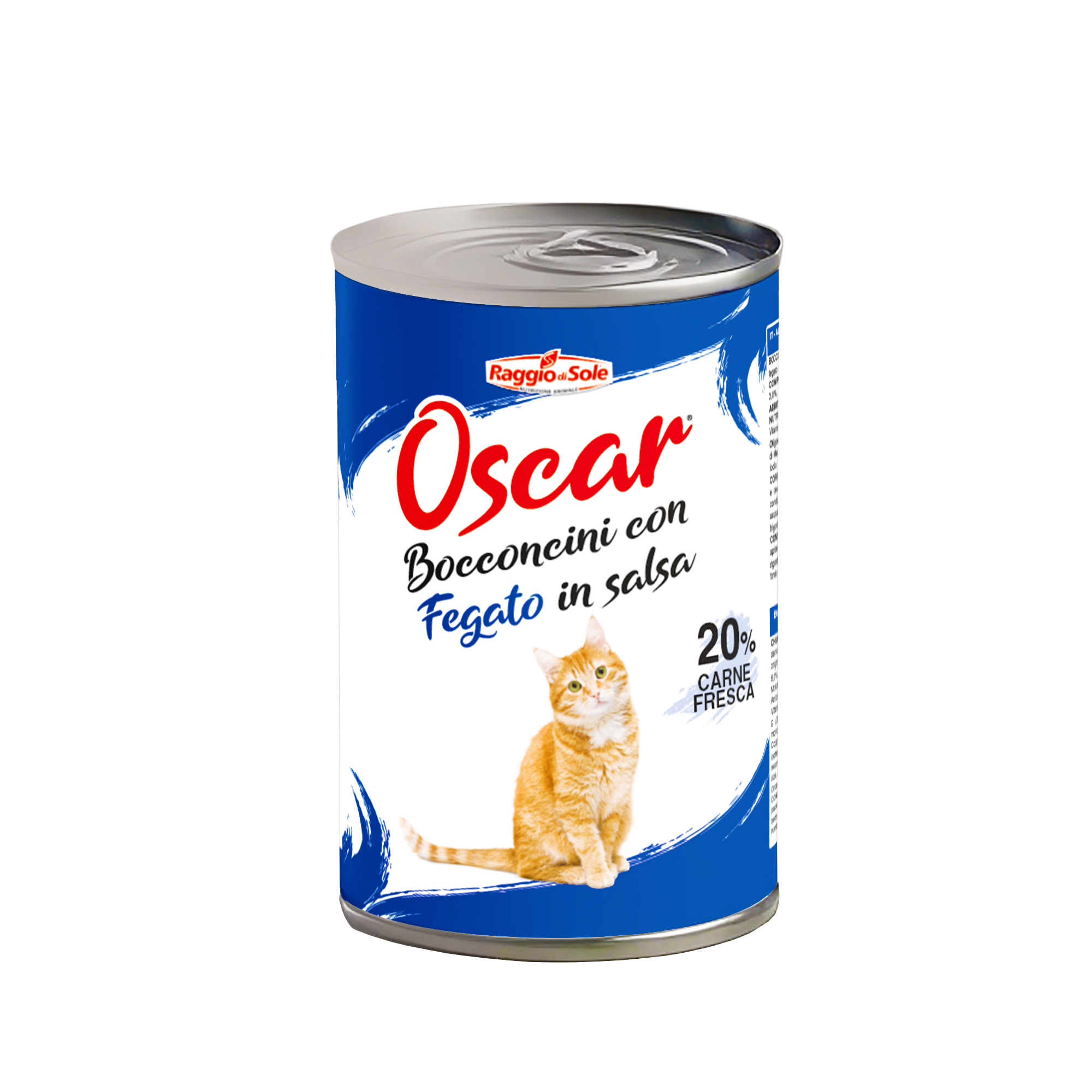 RAGGIO DI SOLE OSCAR GATTO BOCCONI SALSA FEGATO 415GR (lattina)