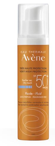 Avène Solare Emulsione Viso Senza Profumo SPF 50+ Protezione Molto Alta 50 ml