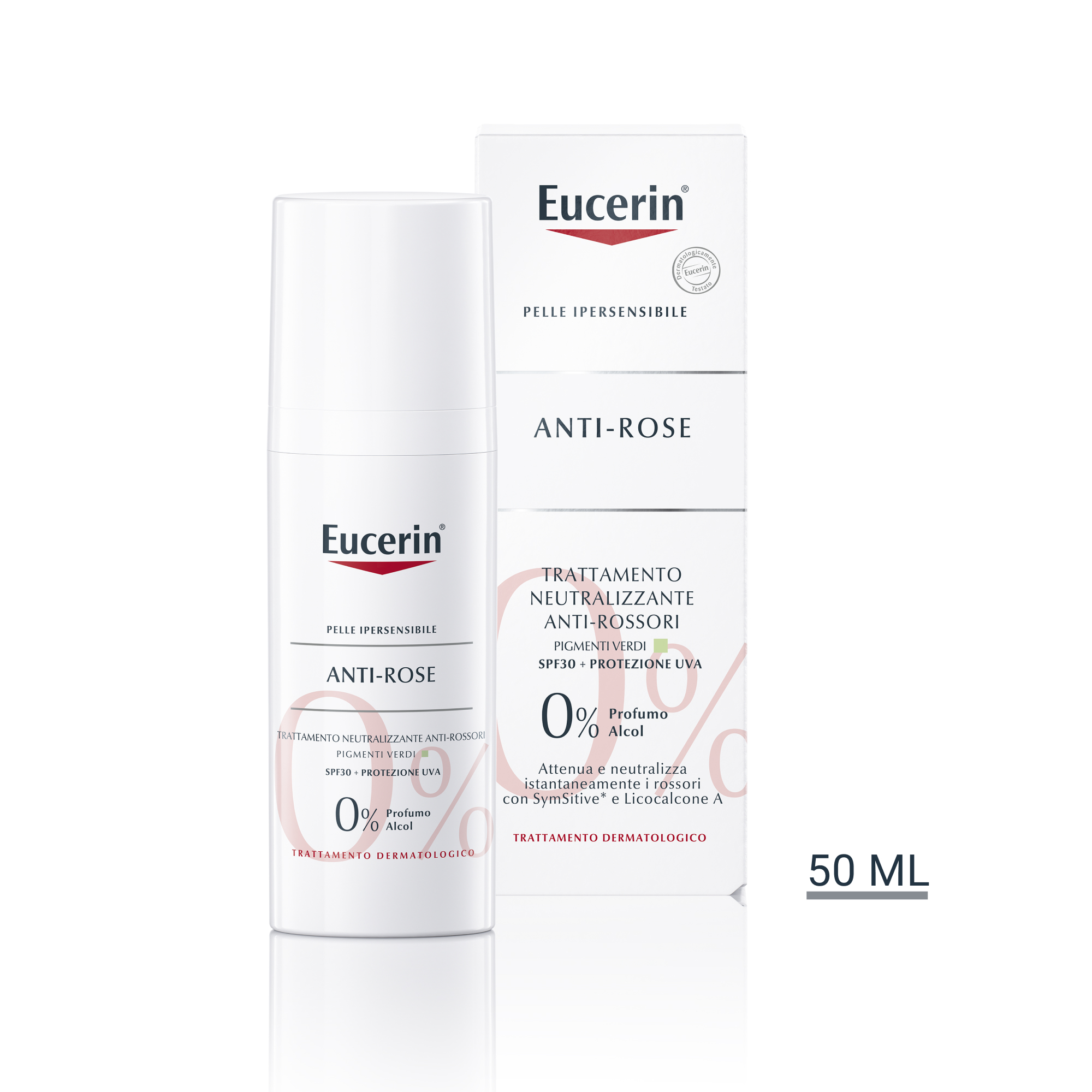 Eucerin Anti-Rose Trattamento Giorno Neutralizzante FP 25 Antirossore 50 ml Eucerin Anti-Rose Trattamento Giorno Neutralizzante FP 25 Antirossore 50 ml