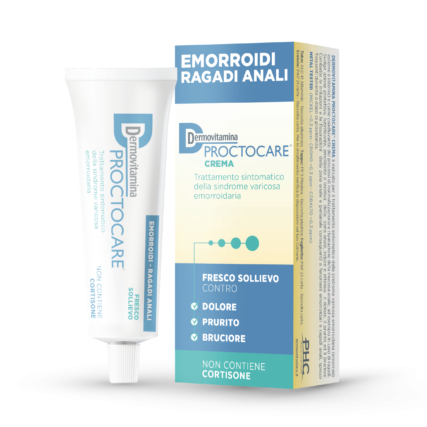 Dermovitamina Proctocare - Crema per Emorroidi e Ragadi Anali - 30 ml Dermovitamina Proctocare - Crema per Emorroidi e Ragadi Anali - 30 ml