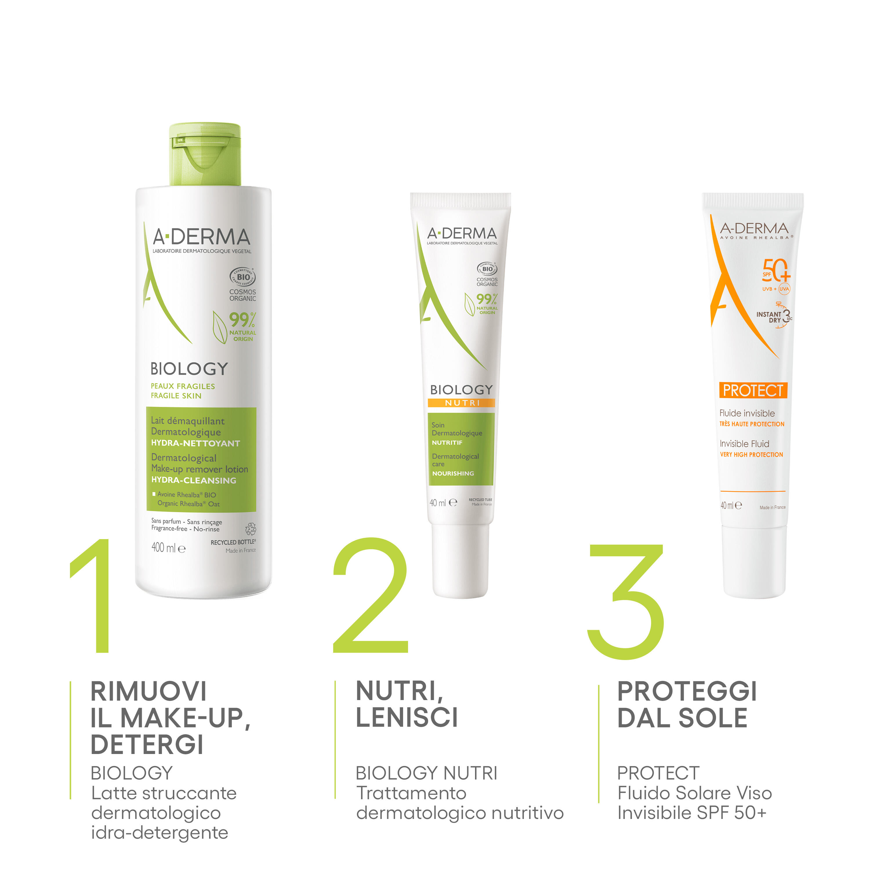 A-Derma Biology Nutri - Trattamento Dermatologico Nutritivo Per Pelle Molto Secca 40 ml