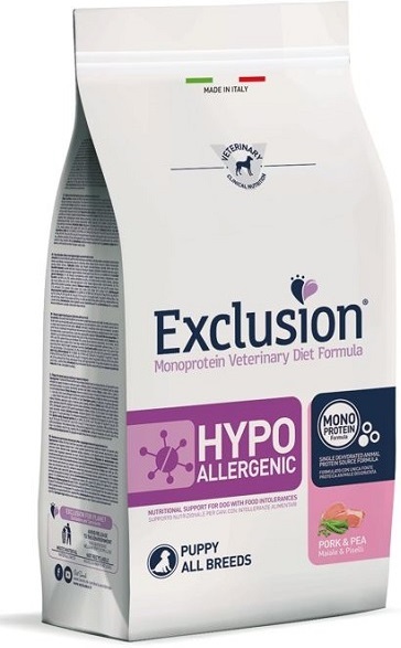 EXCLUSION MD HYP PORK/PEA 12KG
