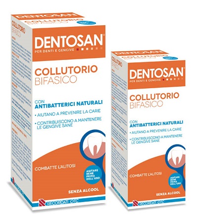Dentosan Daily Collutorio Bifasico Con Antibatterici Naturali 200 ml