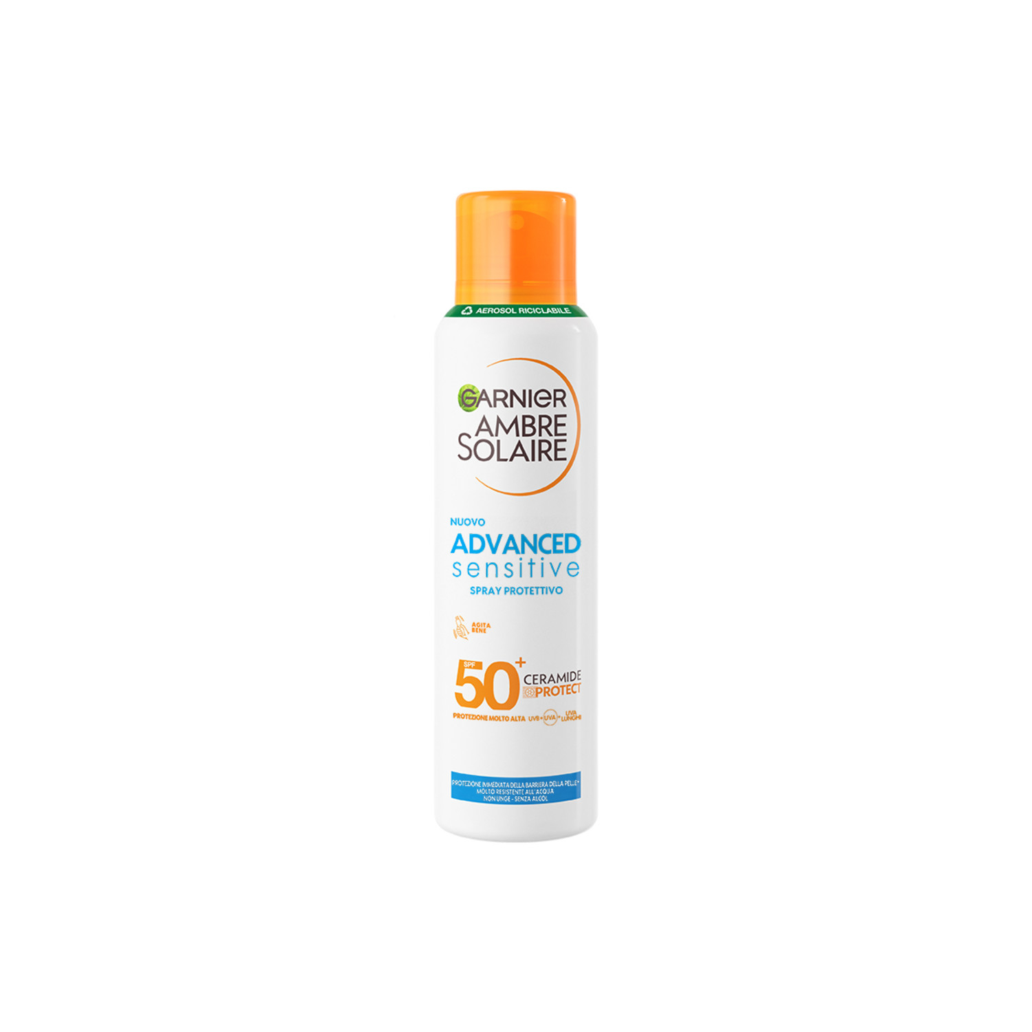GARNIER AMBRE SOLAIR ADVANCED SENSITIVE MIST SPF 50+ GARNIER AMBRE SOLAIR ADVANCED SENSITIVE MIST SPF 50+