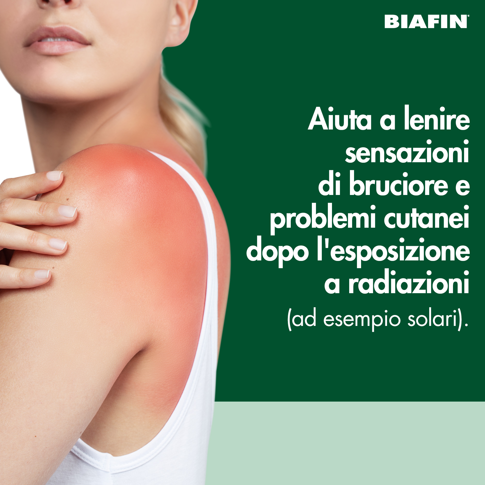 Biafin Emulsione Cutanea Idratante Lenitiva 100 ml, Crema scottature e pelle sensibile e irritata Biafin Emulsione Cutanea Idratante Lenitiva 100 ml, Crema scottature e pelle sensibile e irritata