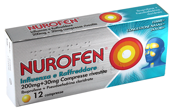 NUROFEN INFLUENZ RAFFR*12CPR GMM