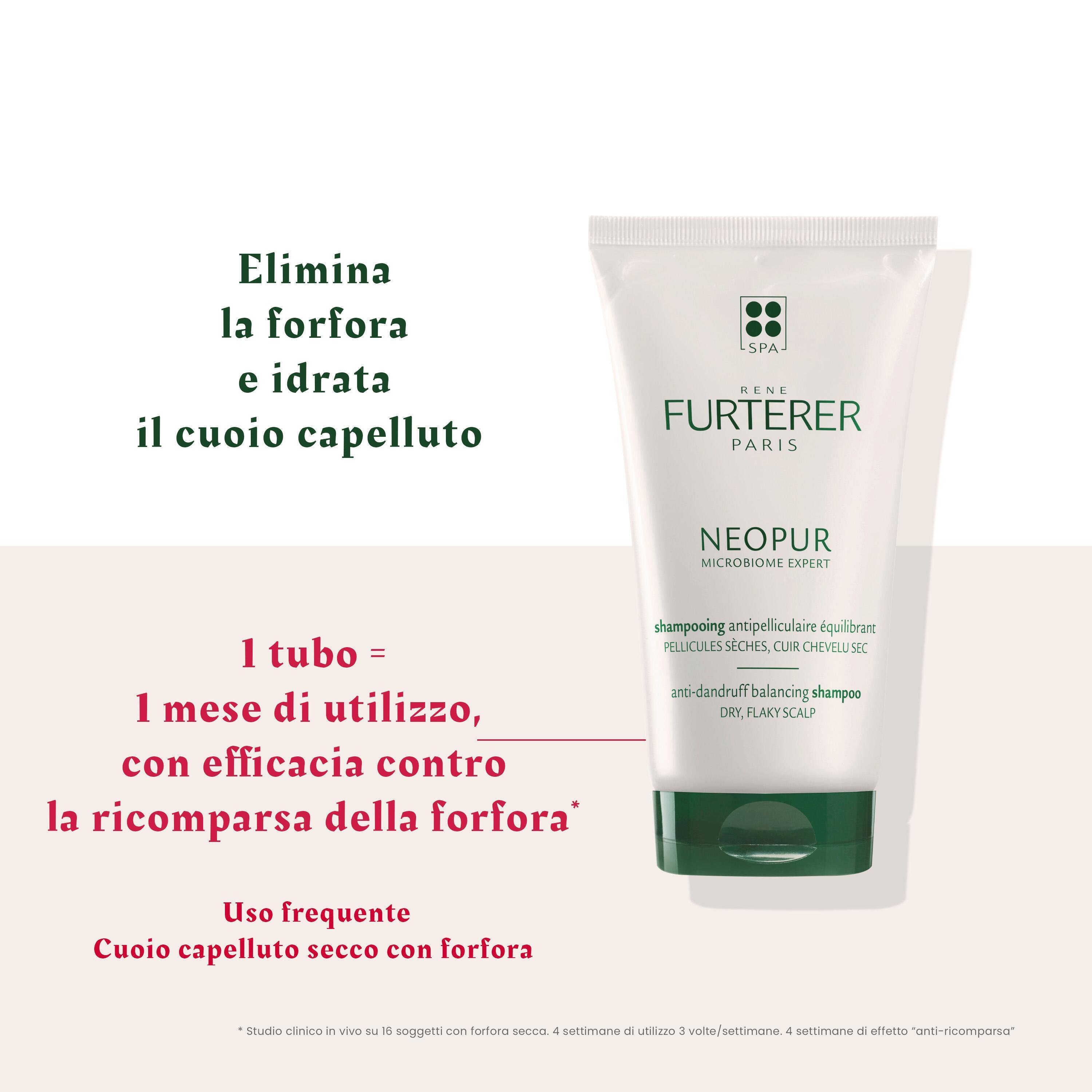 René Furterer Neopur - Shampoo Antiforfora Equilibrante Per Forfora Secca 150 ml