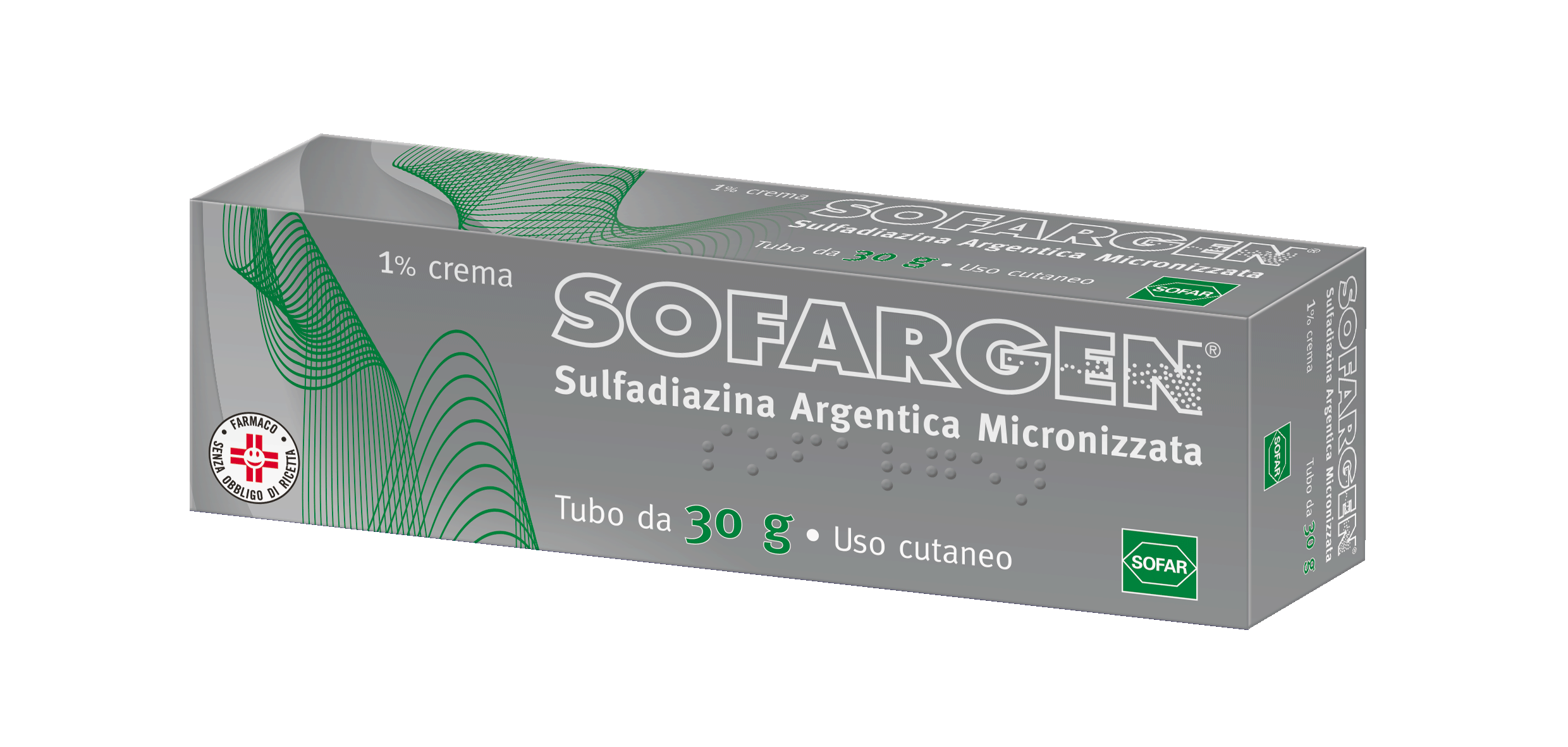 Sofargen Crema 1% Sulfadiazina Ustioni 30g Sofargen Crema 1% Sulfadiazina Ustioni 30g
