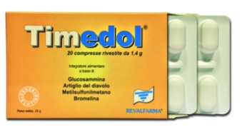 Timedol Integratore 20 Compresse Rivestite