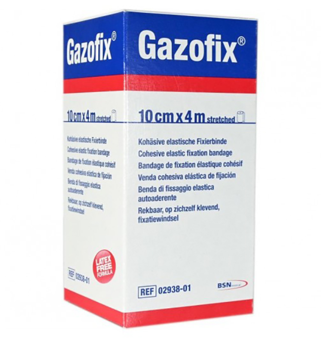 Gazofix Benda Elastica Autoadesiva 10x400 cm