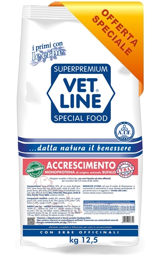 VET LINE ACCRESC BUFALO 12,5KG