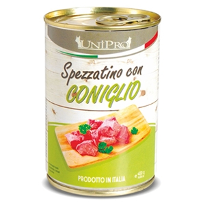 UNIPRO CANE SPEZZATINO CONIGLIO 400GR (lattina)
