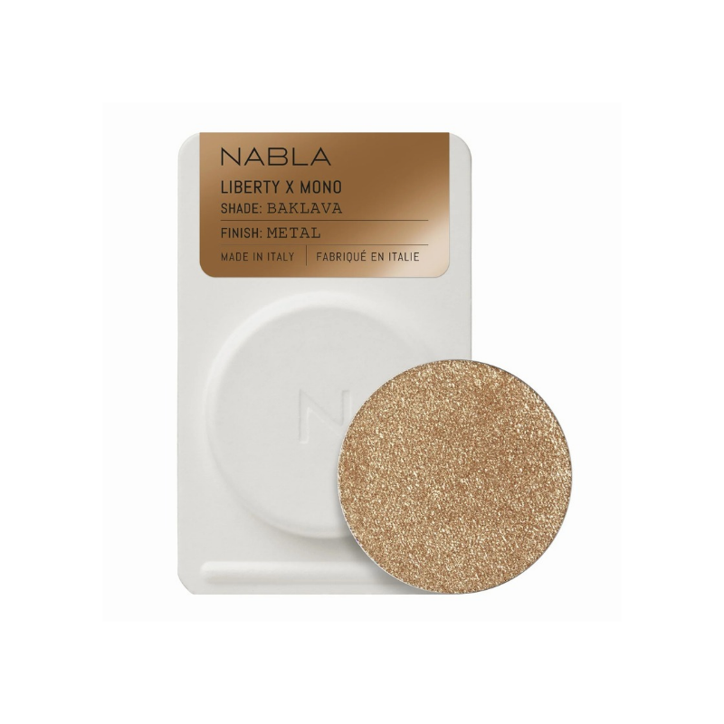 Nabla Liberty X Mono Finish Metal - Ombretto Mono Shade Baklava